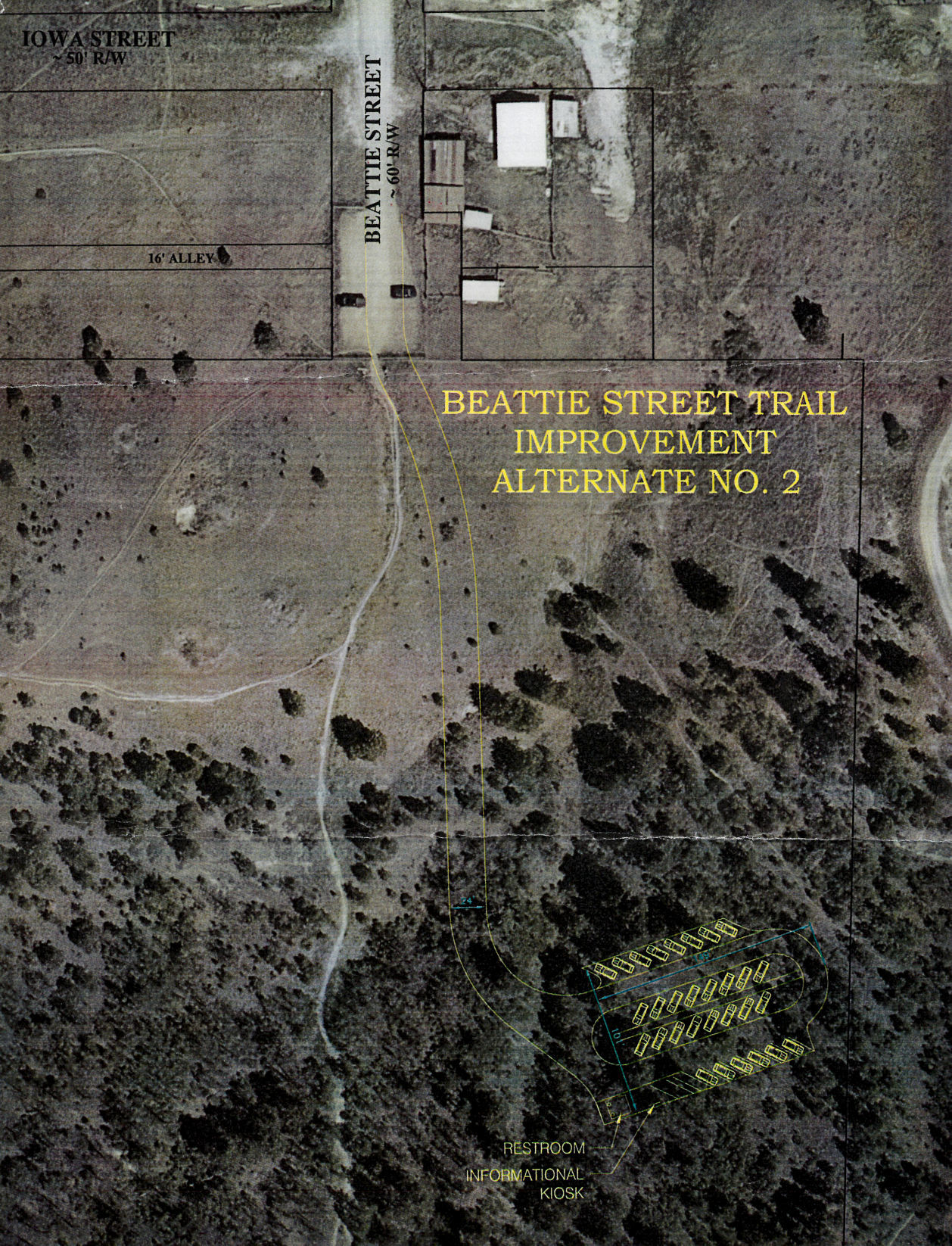 Beattie Street trailhead improvement project #2